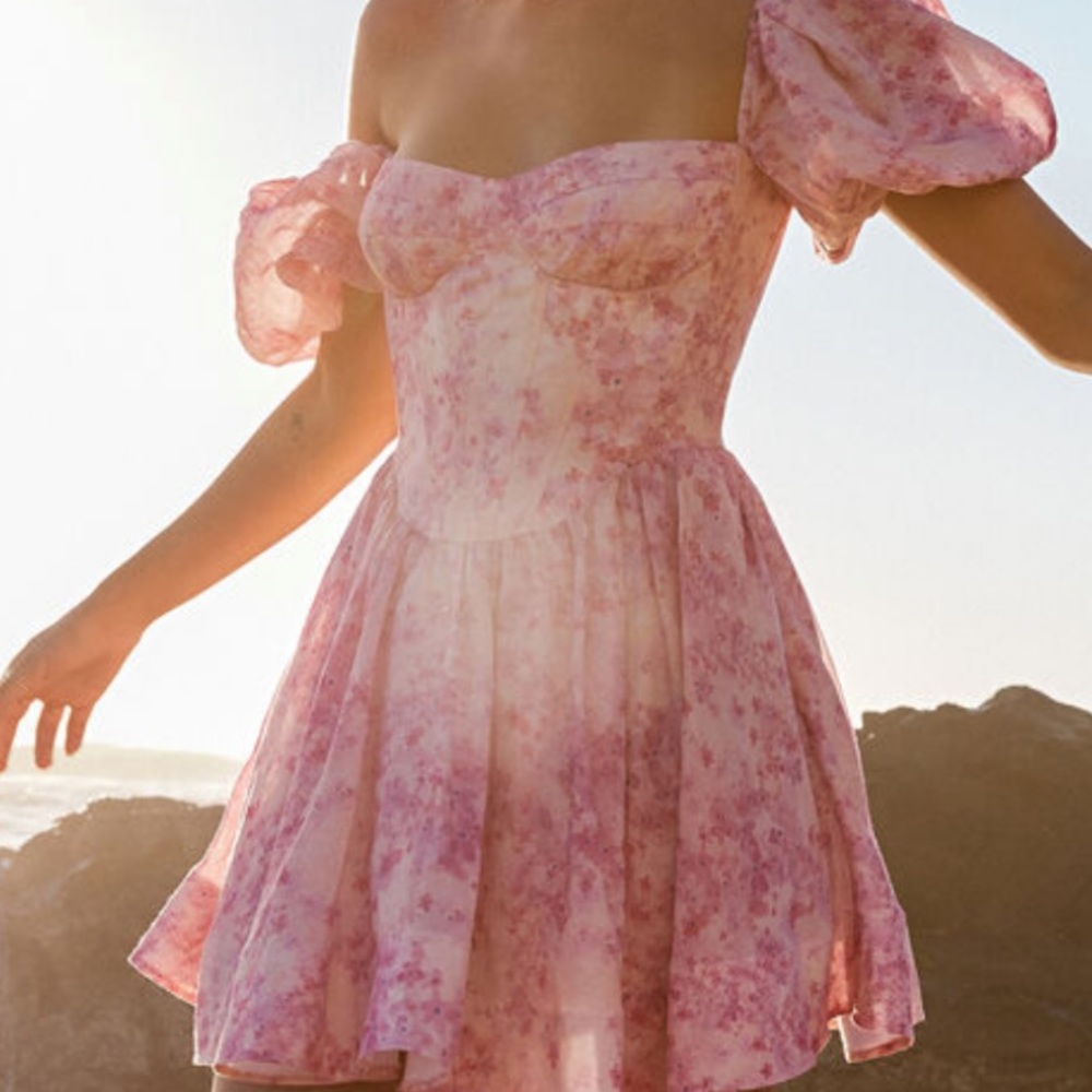 bardot kiah corset dress
